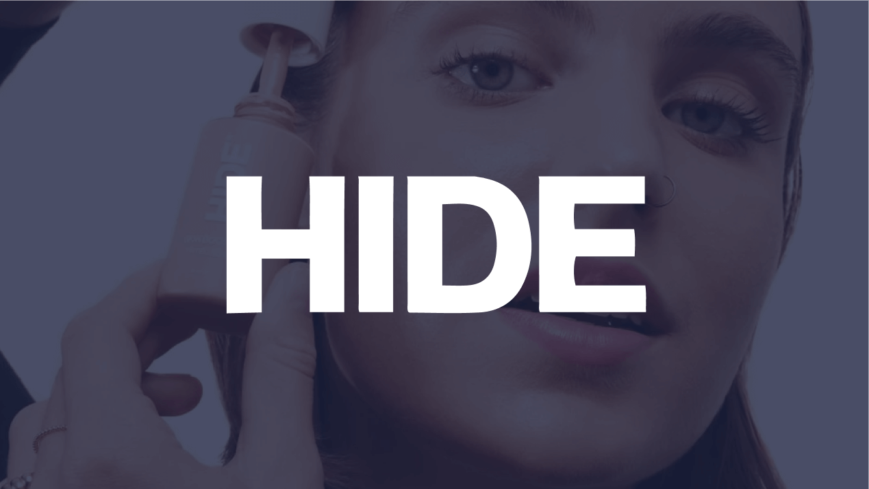 HIDE® Cosmetics Finds Hidden Sales With Bundle And Save On The PDP